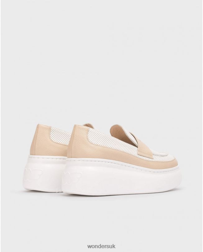 Footwear VZ2PD242 Women Wonders Natural/Of Beige Nora Moccasin