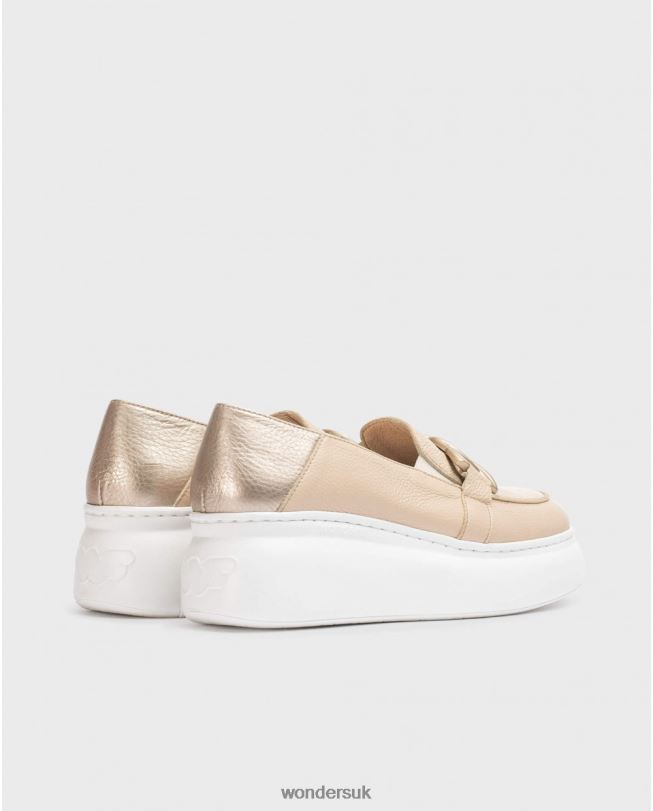 Footwear VZ2PD269 Women Wonders Natur/Plao Beige Begin Moccasin