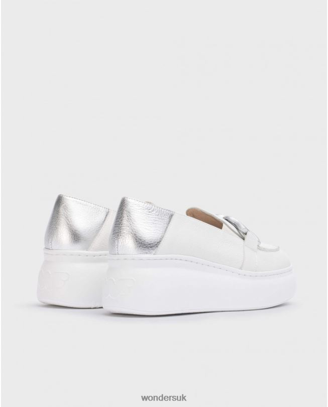 Footwear VZ2PD270 Women Wonders Off/Plata Silver Begin Moccasin