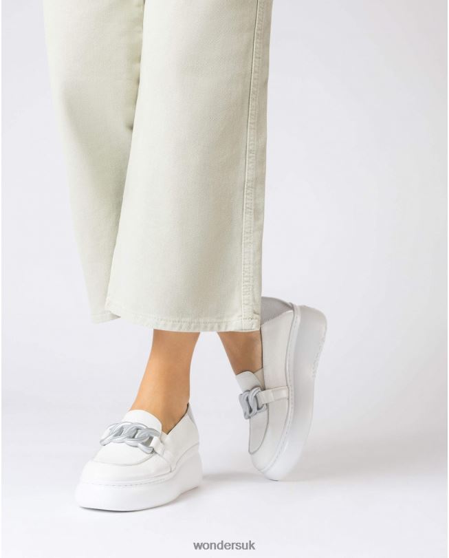 Footwear VZ2PD270 Women Wonders Off/Plata Silver Begin Moccasin