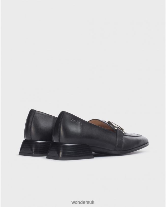 Footwear VZ2PD276 Women Wonders Negro Black Perri Moccasin