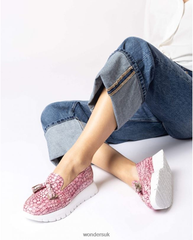 Footwear VZ2PD417 Women Wonders Orchid Pink Wave Shoes