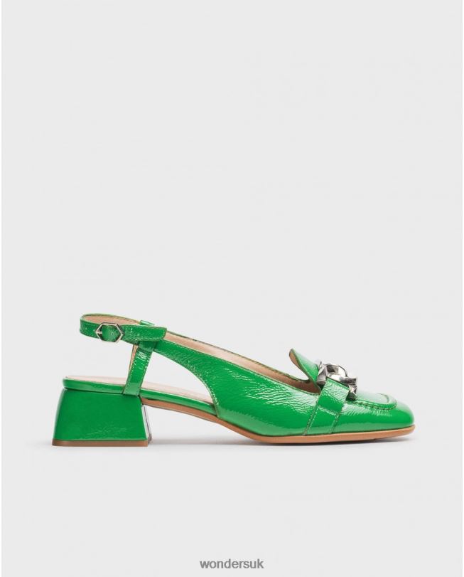Footwear VZ2PD101 Women Wonders Jade Green Maxine Sandal