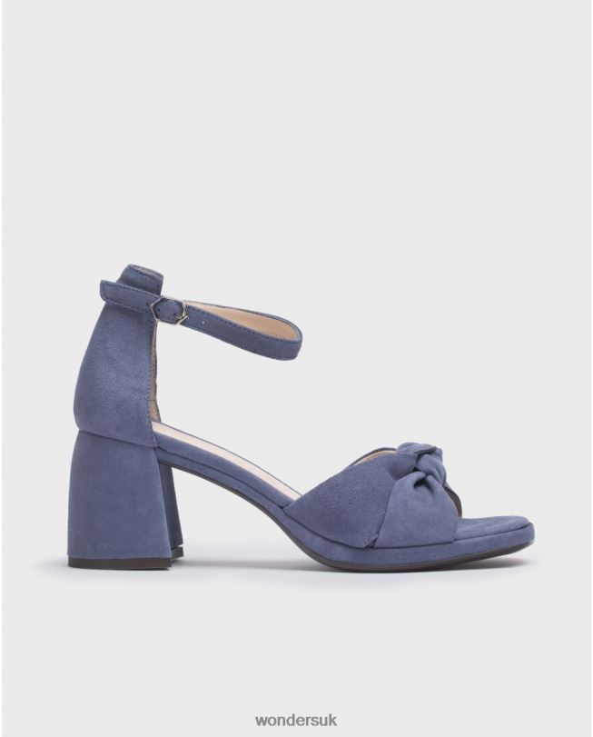 Footwear VZ2PD109 Women Wonders Baltic Navy Blue Cali Sandal