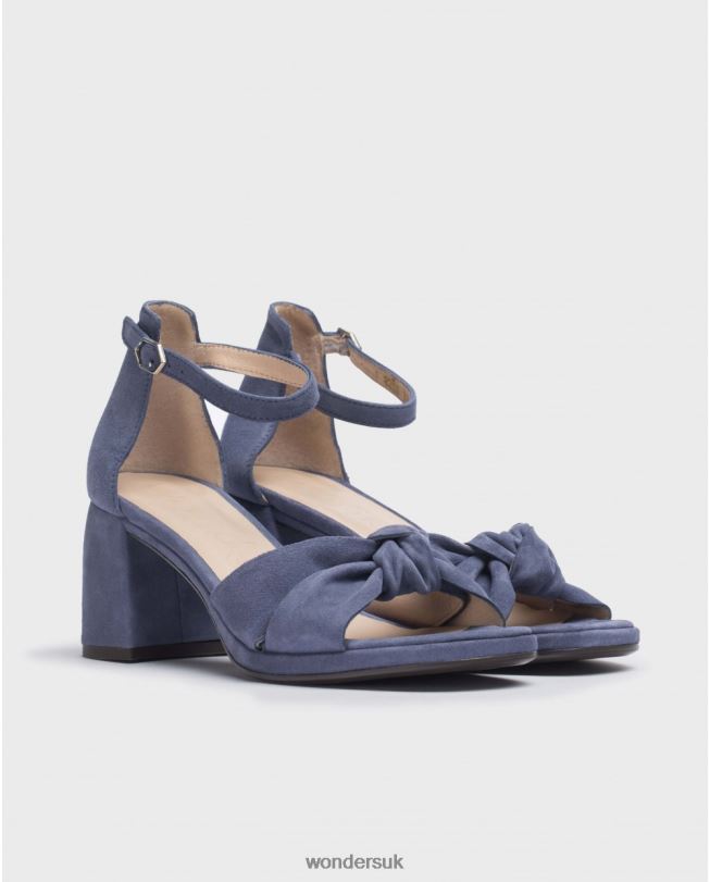 Footwear VZ2PD109 Women Wonders Baltic Navy Blue Cali Sandal
