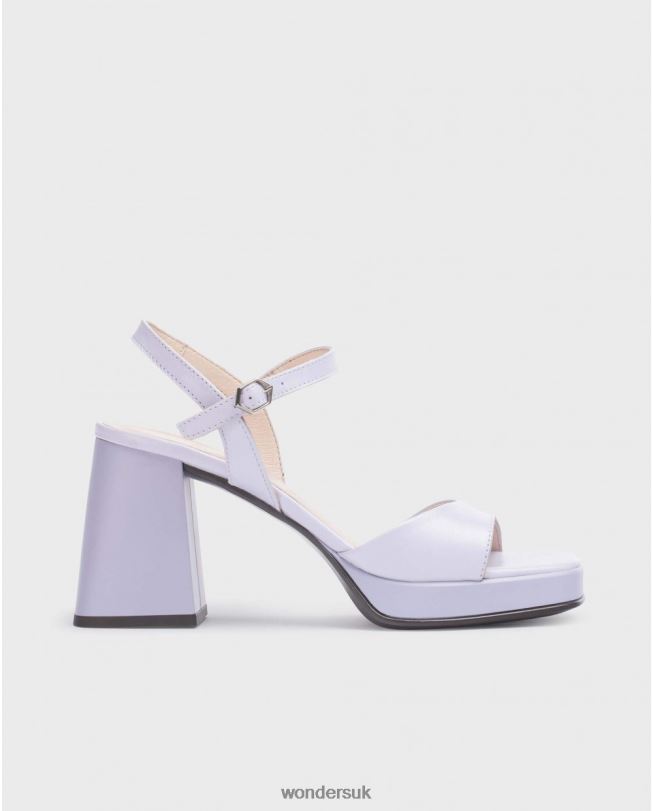 Footwear VZ2PD111 Women Wonders Lavender Black Lexi Sandal