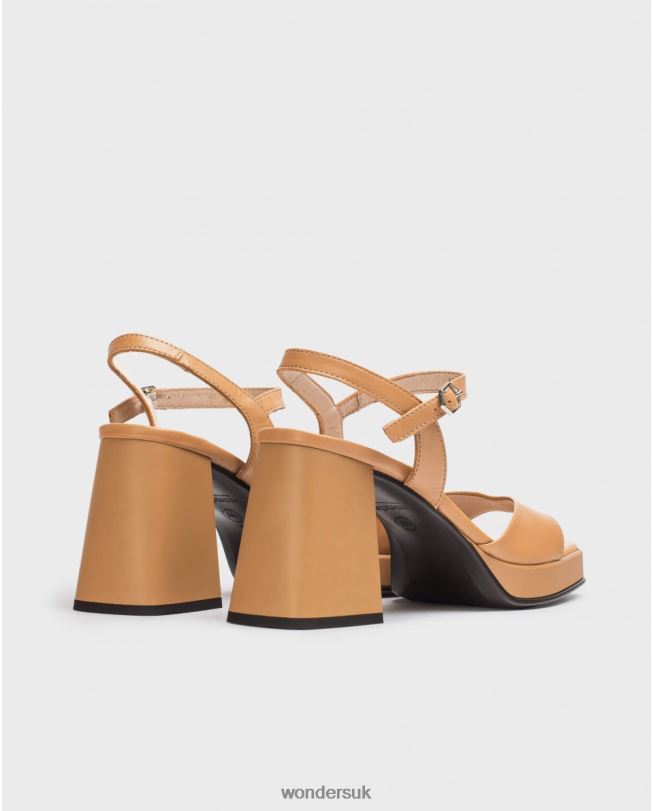 Footwear VZ2PD112 Women Wonders Sand Brown Beatle Sandal