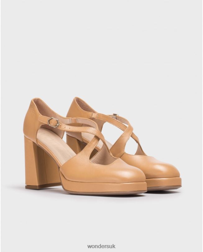 Footwear VZ2PD114 Women Wonders Sand Black Lexi Shoe