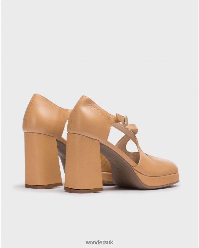 Footwear VZ2PD114 Women Wonders Sand Black Lexi Shoe