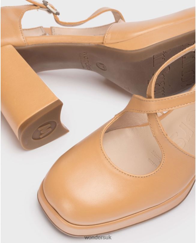 Footwear VZ2PD114 Women Wonders Sand Black Lexi Shoe