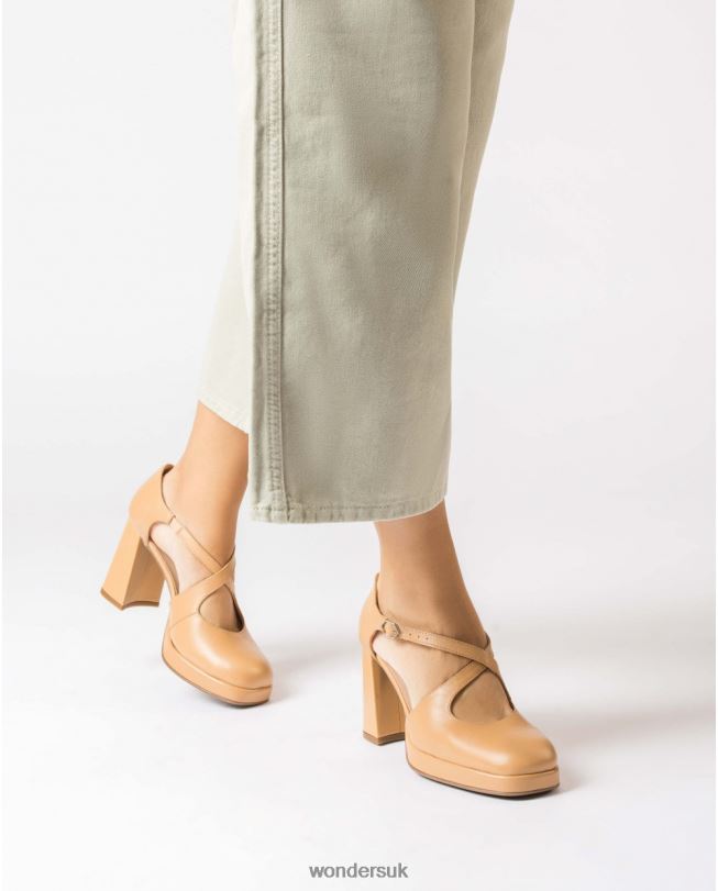 Footwear VZ2PD114 Women Wonders Sand Black Lexi Shoe