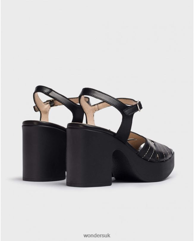 Footwear VZ2PD116 Women Wonders Negro Black Lexi Sandal