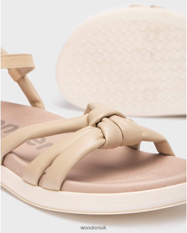 Footwear VZ2PD121 Women Wonders Natural Beige Elsa Sandal