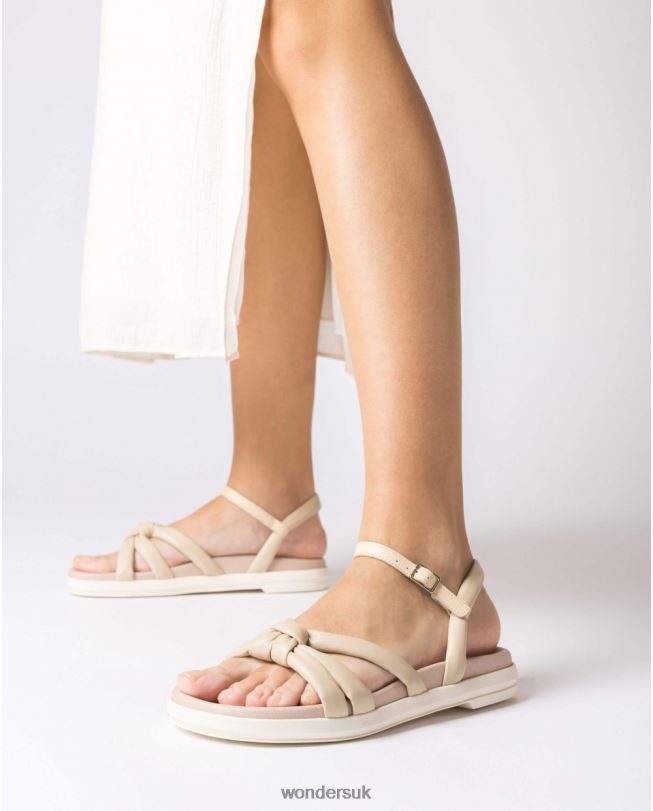 Footwear VZ2PD121 Women Wonders Natural Beige Elsa Sandal