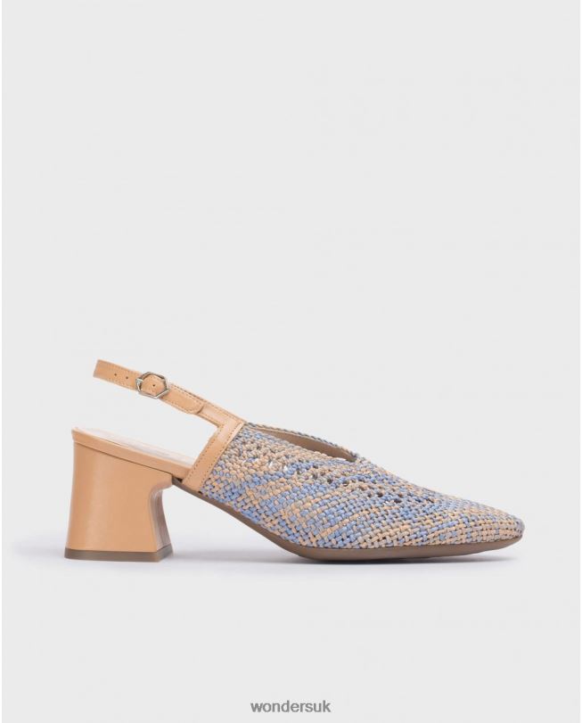 Footwear VZ2PD143 Women Wonders Blue/Sand Black Lexi Shoe