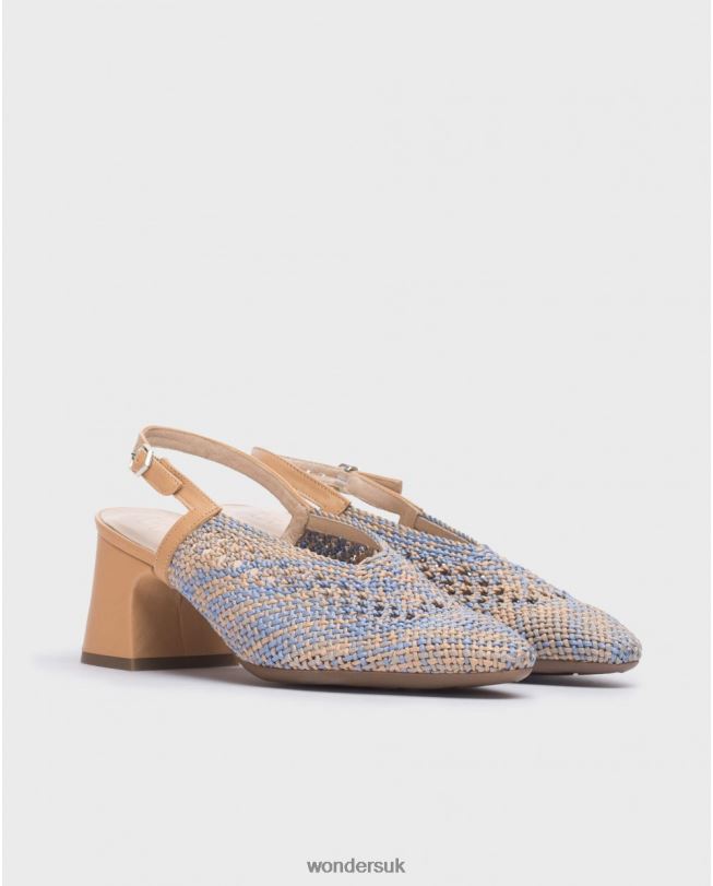 Footwear VZ2PD143 Women Wonders Blue/Sand Black Lexi Shoe