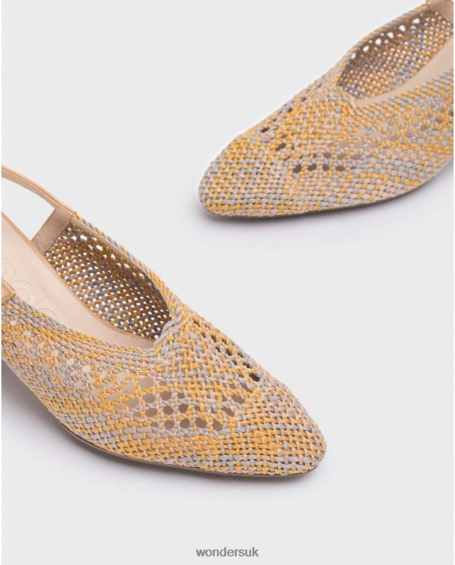 Footwear VZ2PD144 Women Wonders Most/Sand Black Lexi Shoe