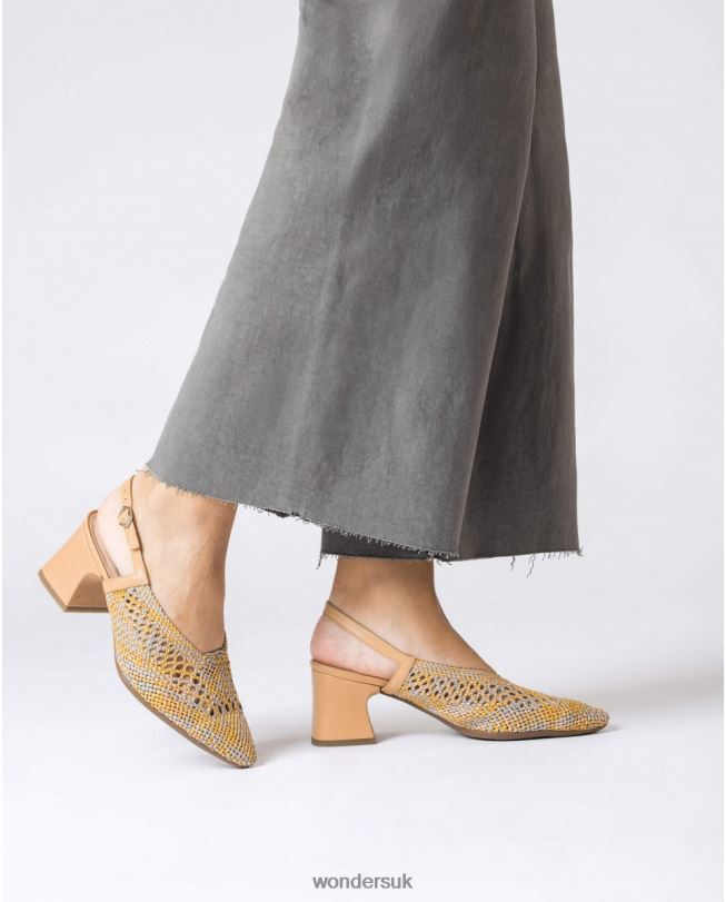 Footwear VZ2PD144 Women Wonders Most/Sand Black Lexi Shoe