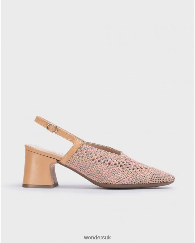 Footwear VZ2PD145 Women Wonders Rosa/Sand Black Lexi Shoe
