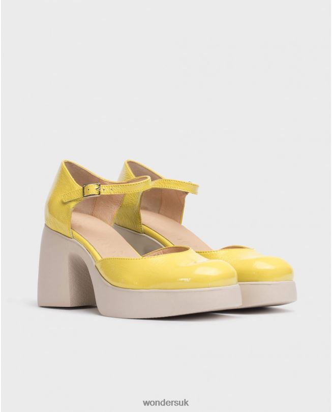 Footwear VZ2PD148 Women Wonders Lima Yellow Lala Mary Jane