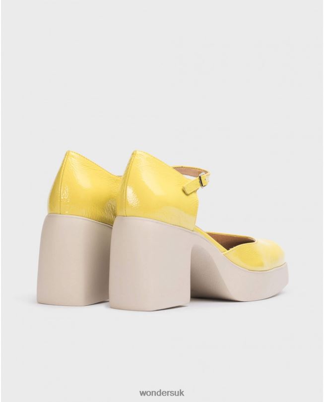 Footwear VZ2PD148 Women Wonders Lima Yellow Lala Mary Jane