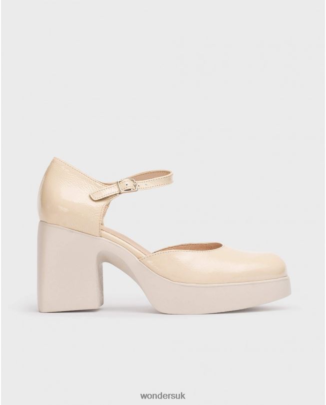 Footwear VZ2PD149 Women Wonders Natural Beige Lala Mary Jane
