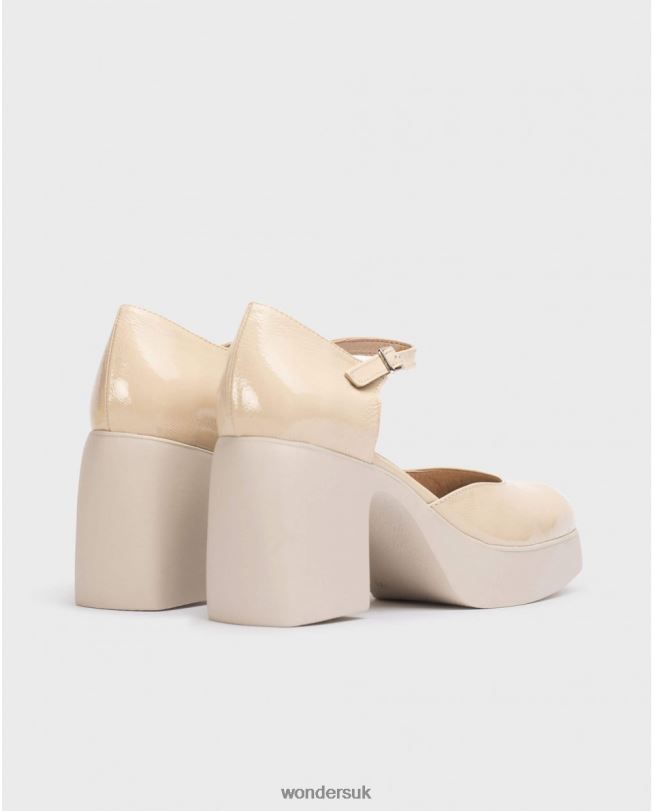 Footwear VZ2PD149 Women Wonders Natural Beige Lala Mary Jane