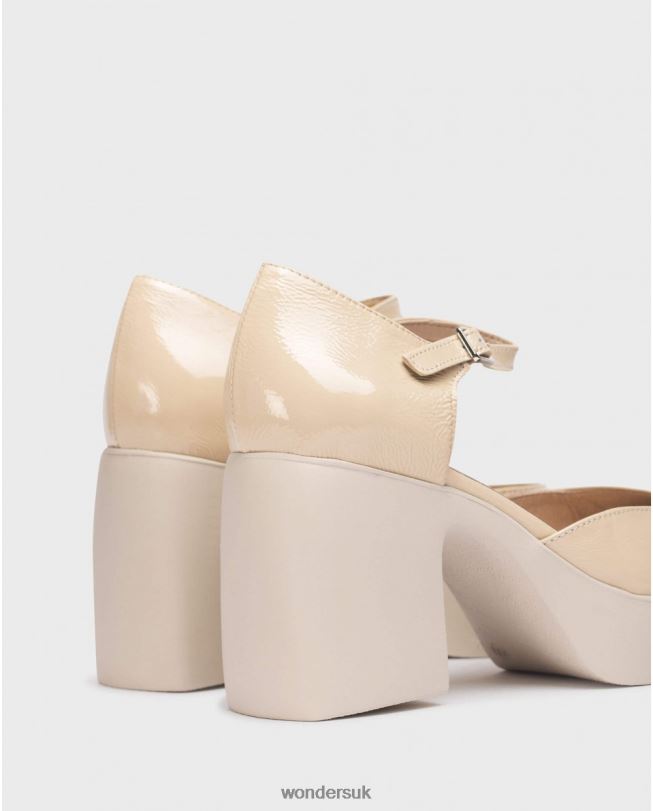 Footwear VZ2PD149 Women Wonders Natural Beige Lala Mary Jane