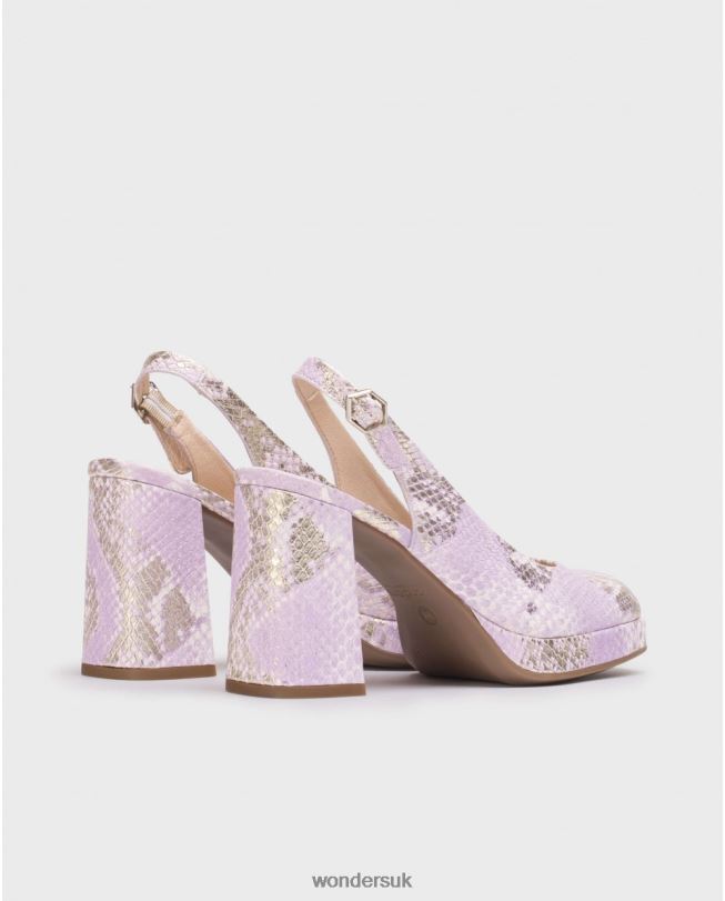 Footwear VZ2PD14 Women Wonders Lavender Black Lexi Shoe