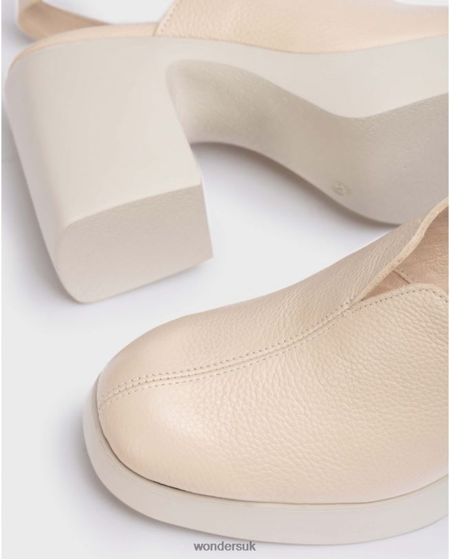 Footwear VZ2PD151 Women Wonders Natural Beige Alaska Shoes