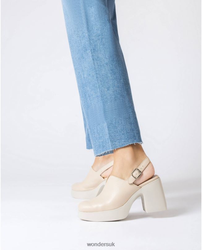 Footwear VZ2PD151 Women Wonders Natural Beige Alaska Shoes