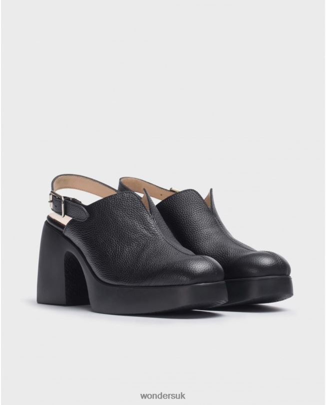 Footwear VZ2PD152 Women Wonders Negro Black Alaska Shoes
