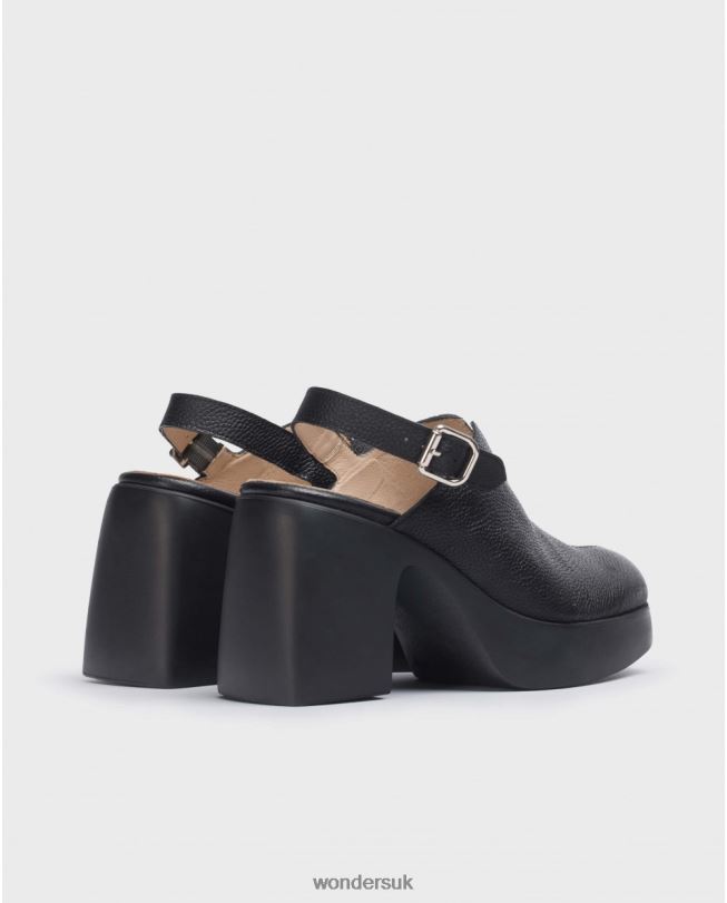 Footwear VZ2PD152 Women Wonders Negro Black Alaska Shoes