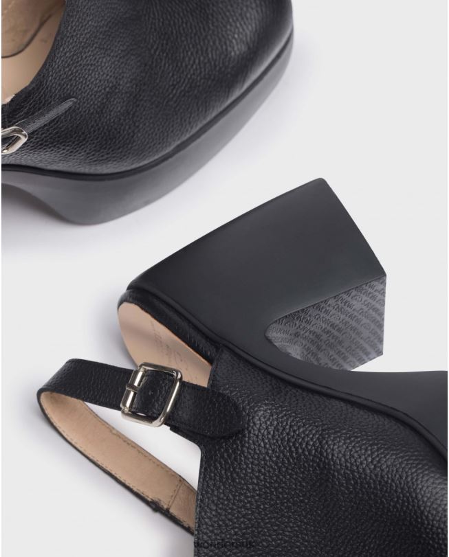 Footwear VZ2PD152 Women Wonders Negro Black Alaska Shoes