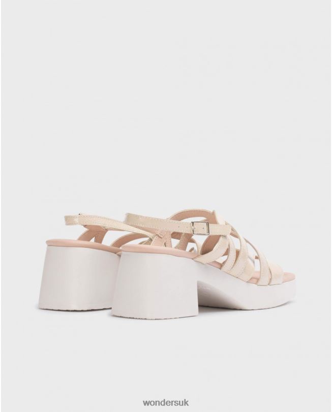 Footwear VZ2PD166 Women Wonders Natural Beige Loreto Sandal