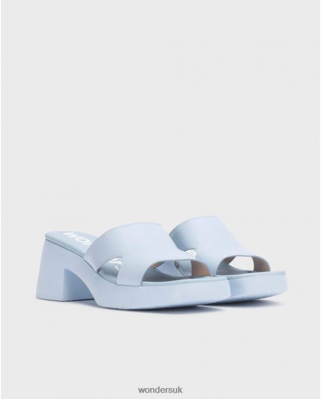 Footwear VZ2PD168 Women Wonders Blue Motel Sandal