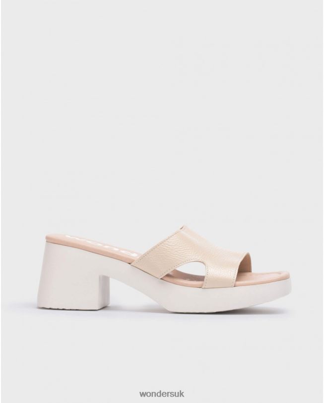 Footwear VZ2PD169 Women Wonders Natural Beige Motel Sandal