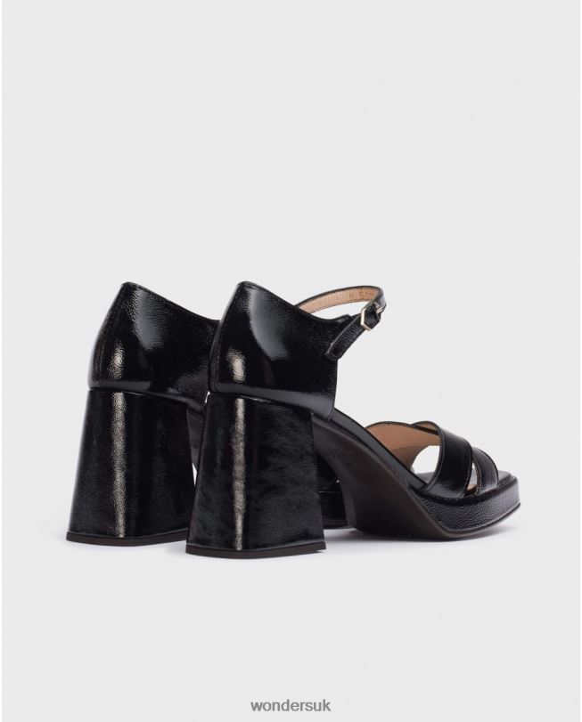 Footwear VZ2PD17 Women Wonders Negro Black Julia Sandal