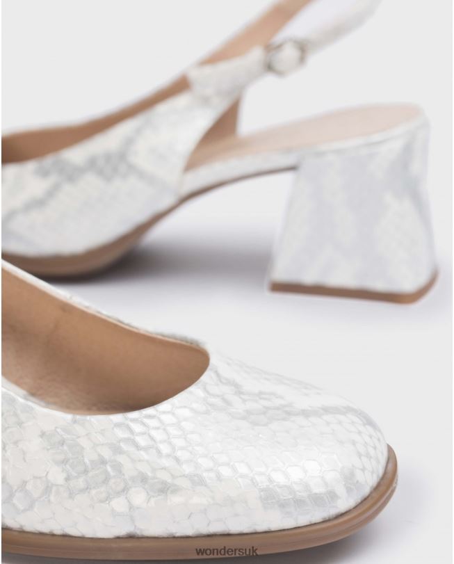 Footwear VZ2PD194 Women Wonders Off Silver Adele Shoes