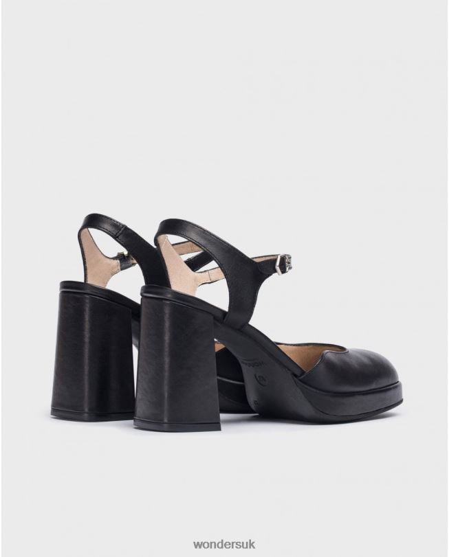 Footwear VZ2PD196 Women Wonders Negro Black Blue Shoes