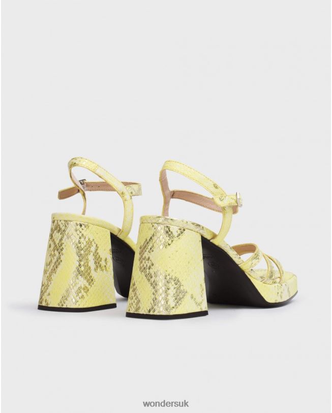 Footwear VZ2PD1 Women Wonders Lima Lime Green Love Sandal