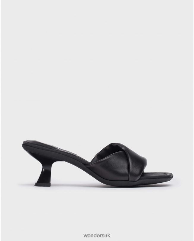 Footwear VZ2PD205 Women Wonders Negro Black Glow Mules