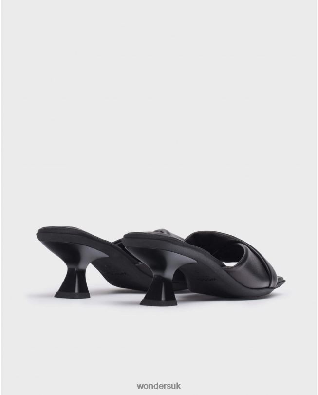 Footwear VZ2PD205 Women Wonders Negro Black Glow Mules
