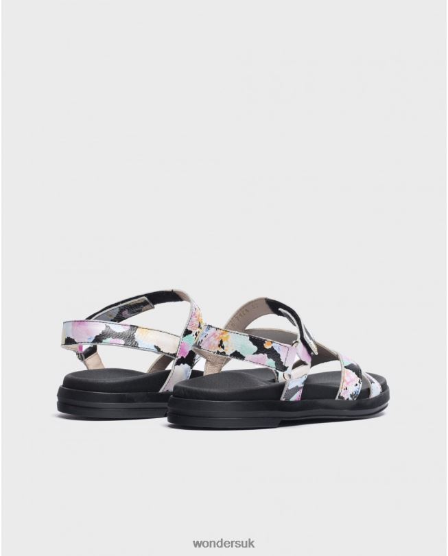 Footwear VZ2PD207 Women Wonders Negro Black Toni Sandal