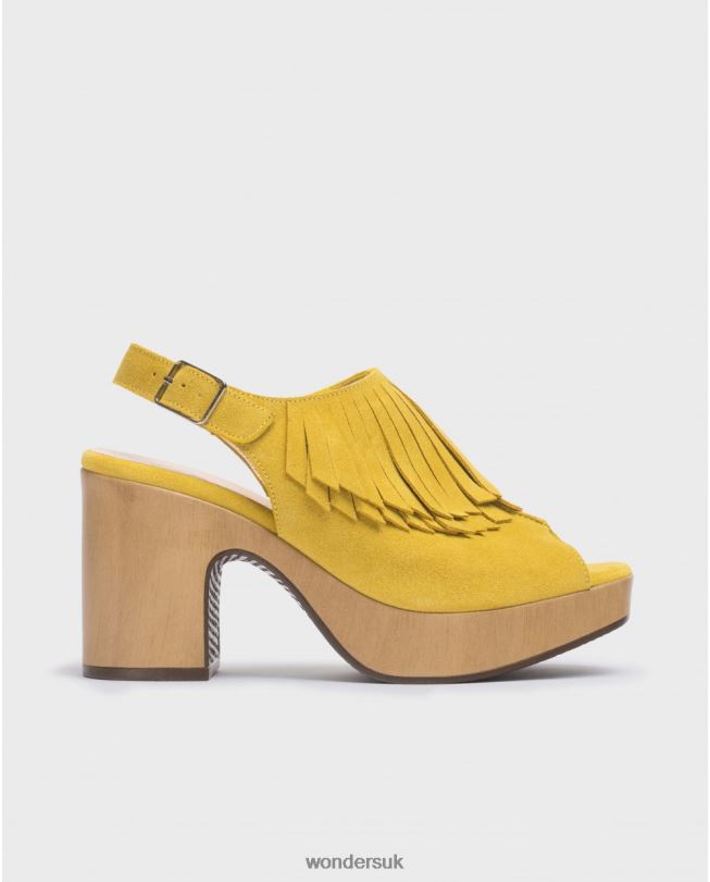 Footwear VZ2PD210 Women Wonders Lima Yelow Vaiana Shoe