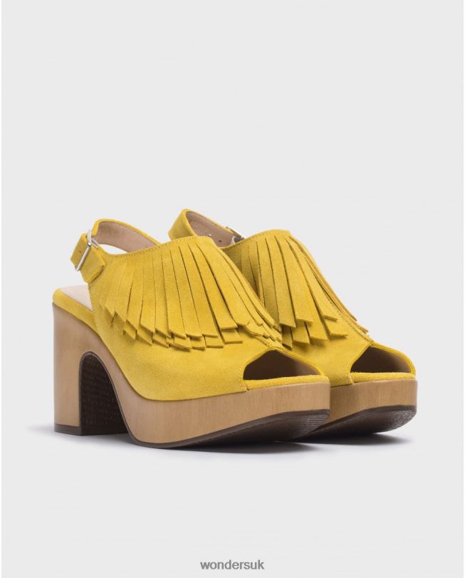 Footwear VZ2PD210 Women Wonders Lima Yelow Vaiana Shoe