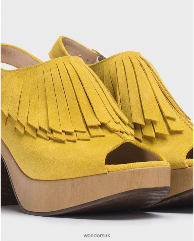 Footwear VZ2PD210 Women Wonders Lima Yelow Vaiana Shoe