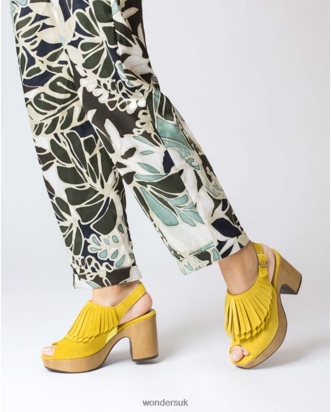 Footwear VZ2PD210 Women Wonders Lima Yelow Vaiana Shoe