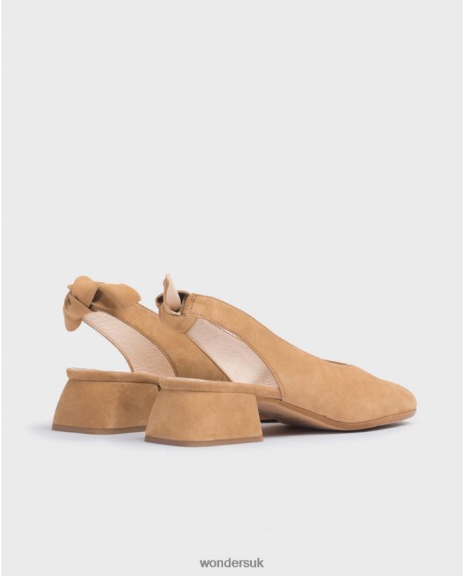 Footwear VZ2PD216 Women Wonders Sand Brown Audrey Shoe