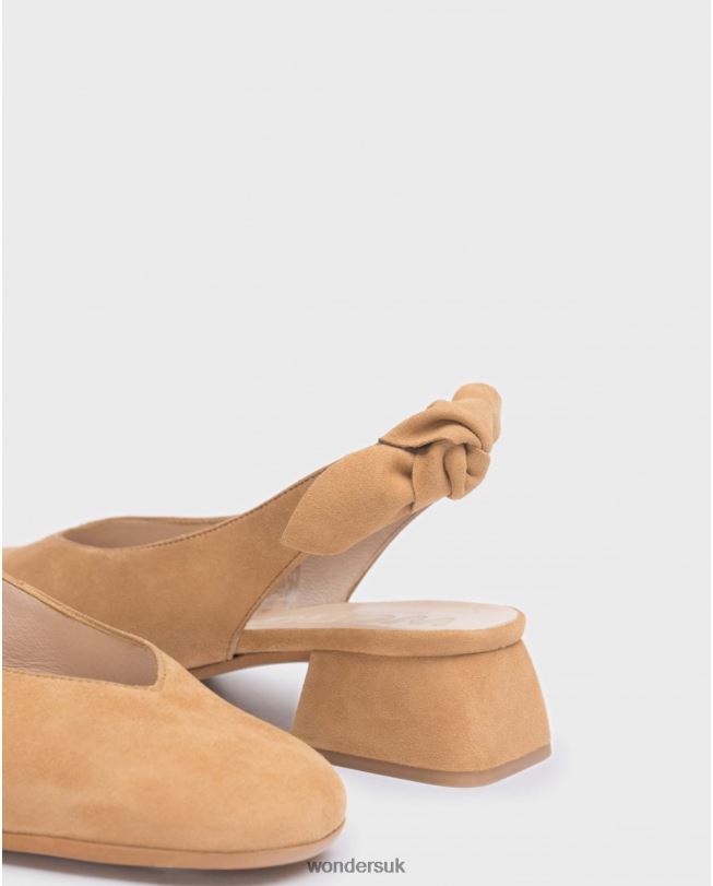 Footwear VZ2PD216 Women Wonders Sand Brown Audrey Shoe